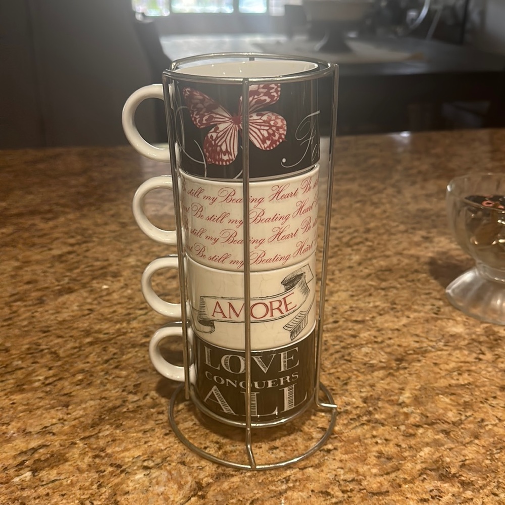 Cappuccino cups set